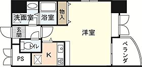 広島県広島市中区本川町1丁目（賃貸マンション1R・8階・28.81㎡） その2