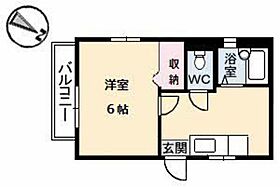 ファミール庚午  ｜ 広島県広島市西区庚午南2丁目（賃貸アパート1K・2階・21.47㎡） その2