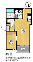 Regalest Shingu  ｜ 広島県廿日市市新宮1丁目（賃貸アパート1LDK・3階・30.51㎡） その2