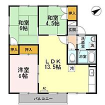 コートヴィレッジ　III  ｜ 広島県広島市安佐南区高取北1丁目（賃貸アパート3LDK・2階・62.92㎡） その2