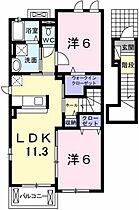 広島県広島市安佐南区八木9丁目（賃貸アパート2LDK・2階・58.57㎡） その2