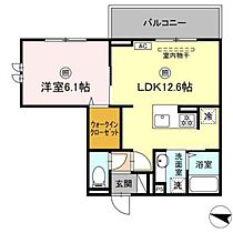 フォレスト  ｜ 広島県広島市安佐南区西原8丁目（賃貸アパート1LDK・2階・42.91㎡） その2