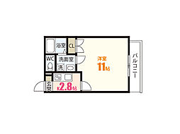 間取図画像 ワンルーム