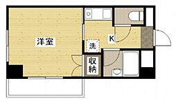 スノーハウス2 ワンルームの間取図画像