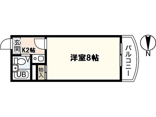 第14やたがいビル ｜広島県広島市安佐南区西原8丁目(賃貸マンション1K・2階・19.20㎡)の写真 その2