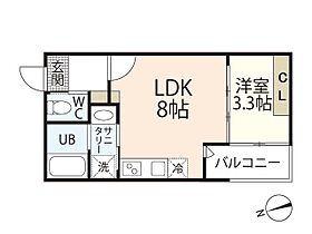 レジデンシャル廿日市駅前  ｜ 広島県廿日市市天神（賃貸アパート1LDK・2階・27.37㎡） その2