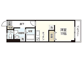 広島県広島市中区広瀬町（賃貸マンション1R・3階・29.01㎡） その2