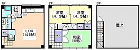 藤井ビル  ｜ 広島県広島市西区三篠町3丁目（賃貸マンション3LDK・3階・66.56㎡） その2