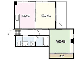 サンヨービル  ｜ 広島県広島市西区横川新町（賃貸マンション1LDK・4階・49.10㎡） その2