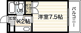 第2コーポ倉本  ｜ 広島県広島市西区三篠町2丁目（賃貸マンション1K・4階・18.29㎡） その2