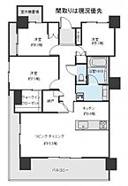 広島県広島市中区西白島町（賃貸マンション3LDK・15階・85.18㎡） その2