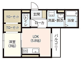 広島県広島市中区舟入川口町（賃貸アパート1DK・3階・30.60㎡） その2