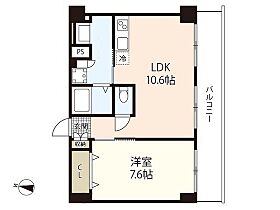 広島県広島市西区井口台3丁目（賃貸マンション1LDK・2階・45.37㎡） その2