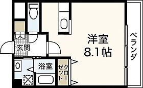 ネオイズム  ｜ 広島県広島市西区中広町2丁目（賃貸マンション1K・5階・26.50㎡） その2