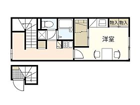 広島県廿日市市大野（賃貸アパート1K・2階・28.02㎡） その2