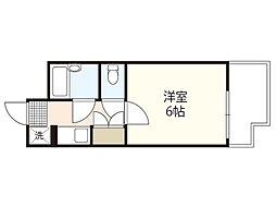 Shoei　Building　No.11 4階1Kの間取り