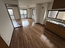 エクレール西田　B棟 2階2LDKのリビング/ダイニング