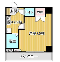 間取図画像 1K