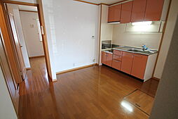 ベル・オ−ブ 1階2DKのリビング/ダイニング