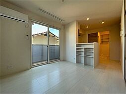 あすかレジデンス大竹 1階1LDKのリビング/ダイニング