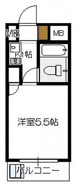 スタープラザ三筋 ｜広島県広島市佐伯区三筋2丁目(賃貸マンション1K・3階・13.72㎡)の写真 その2