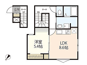 エフェクト南栄II  ｜ 広島県大竹市南栄3丁目（賃貸アパート1LDK・2階・40.16㎡） その2