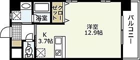 広島県広島市中区舟入川口町（賃貸マンション1R・3階・40.03㎡） その2