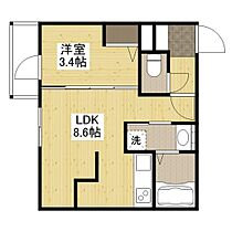 広島県広島市西区南観音4丁目（賃貸マンション1LDK・1階・28.71㎡） その2