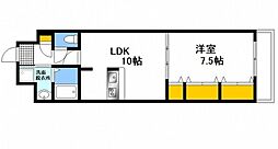 IMAKIYA.BLD 8階1LDKの間取り