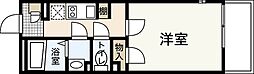 アヴァンセ 1Kの間取図画像