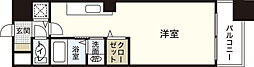 グラヴィスコート加古町 ワンルームの間取図画像