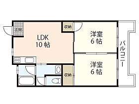 広島県広島市中区光南1丁目（賃貸マンション2LDK・4階・49.00㎡） その2