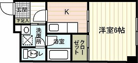 広島県広島市中区袋町（賃貸マンション1K・4階・22.54㎡） その2