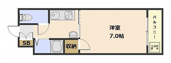 広島県広島市佐伯区三筋1丁目(賃貸マンション1K・3階・24.87㎡)の写真 その2