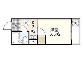 広島県広島市佐伯区三宅3丁目（賃貸マンション1K・2階・14.68㎡） その2