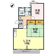 広島県広島市佐伯区坪井1丁目（賃貸マンション2LDK・3階・59.80㎡） その2