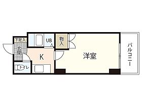 広島県広島市中区東白島町（賃貸マンション1K・7階・20.00㎡） その2