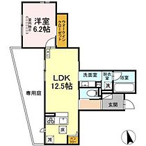 広島県広島市佐伯区皆賀3丁目（賃貸アパート1LDK・1階・47.56㎡） その1