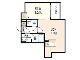 Anmut　廿日市(アンムート)  ｜ 広島県廿日市市廿日市1丁目（賃貸アパート1LDK・2階・34.87㎡） その2