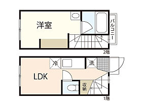 広島県広島市佐伯区五日市中央5丁目（賃貸アパート1LDK・1階・25.85㎡） その2