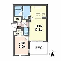 広島県広島市中区白島中町（賃貸マンション1LDK・1階・47.38㎡） その2