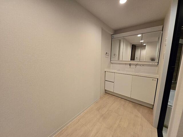 洗面 長池公園せせらぎ通り北3号棟　3号棟 1階/-