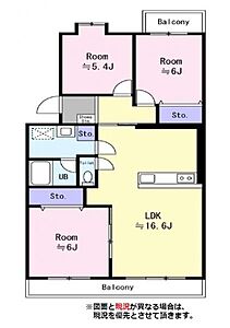 間取り:南東向き住宅、陽光満ちる優雅な暮らし。 間取り:南東向き住宅、陽光満ちる優雅な暮らし。