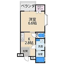 菊水パレス  ｜ 大阪府寝屋川市萱島桜園町16-1（賃貸マンション1K・4階・25.23㎡） その2