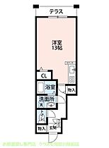 Bentornati  ｜ 大阪府四條畷市南野6丁目1-14（賃貸アパート1R・1階・35.61㎡） その2