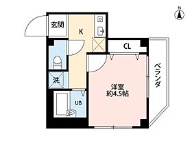 SENSE　SNT  ｜ 大阪府四條畷市清滝中町30-33（賃貸マンション1R・4階・17.00㎡） その2