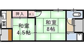 西原文化  ｜ 大阪府寝屋川市日之出町5-29（賃貸アパート2K・2階・25.00㎡） その2