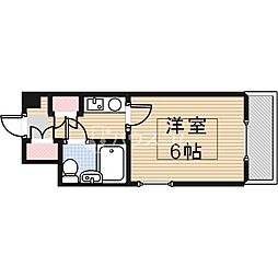 メゾンエイコー寝屋川A棟 1Kの間取図画像