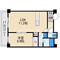 レオン光善寺6階7.4万円