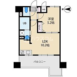 M'SPLAZA香里六番館 1LDKの間取図画像